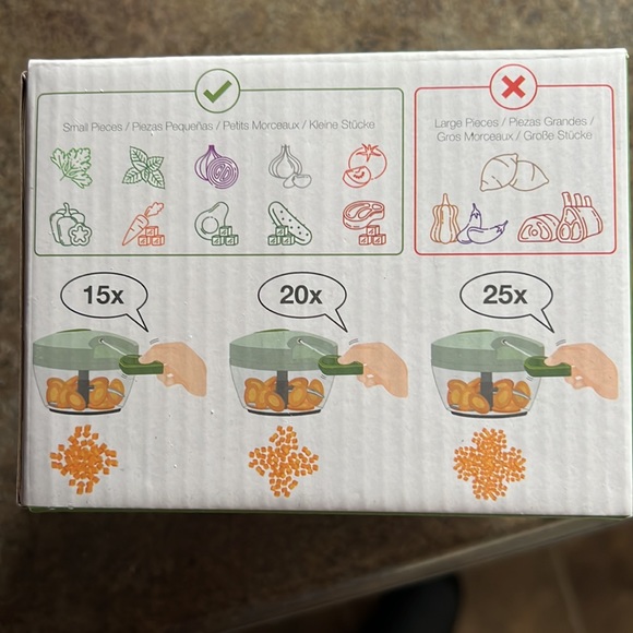 BNIB Eparé Vegetable Chopper - Picture 4 of 6